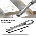 Titanium Mini Pry Tool with Keychain Hole