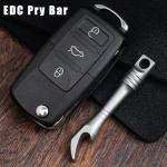 Titanium Mini Pry Tool with Keychain Hole