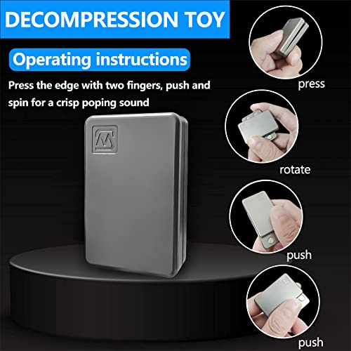 WANERSEN Titanium Seesaw Fidget Spinner Toy for EDC