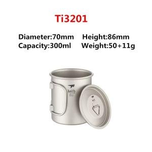 Keith Titanium Folding Handle Outdoor Water Mug