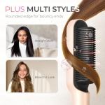 Titanium Ionic Hair Straightener Brush - TYMO Ring Plus