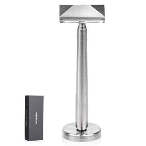 Titaner TiGlide S1 Titanium Razor with Stand