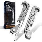 7-in-1 Titanium EDC Multitool with Knife & Tools