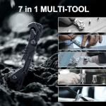 7-in-1 Titanium EDC Multitool with Knife & Tools