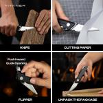 Raven Titanium Folding Pocket Utility Knife