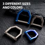 MecArmy CH2 Titanium D Ring Shackle Keychain