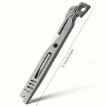 User-Friendly Compact Titanium Multi-Functional EDC Tool