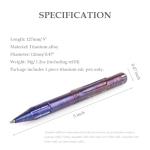 Hamans Titanium EDC Tactical Bolt Action Pen