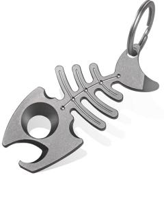 TISUR Titanium Keychain Bottle Opener and Pry Bar