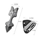 Titanium EDC Multi-Tool Pry Bar with Sheath