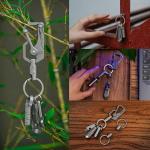 KeyUnity KA45 Titanium Magnetic Quick Release Keychain