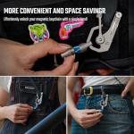 KeyUnity KA45 Titanium Magnetic Quick Release Keychain