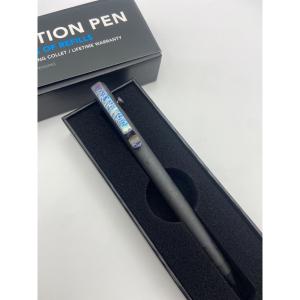 Stealth Camo Titanium EDC Pen with Lightning Clip