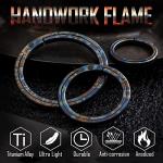 KeyUnity Titanium Split Ring with Side Push