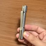 ReyLight Pineapple EDC Flashlight - Raw Titanium