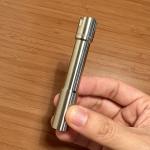 ReyLight Pineapple EDC Flashlight - Raw Titanium
