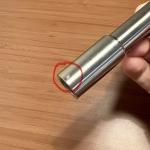 ReyLight Pineapple EDC Flashlight - Raw Titanium