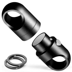FEGVE Titanium Magnetic Quick Release Keychain Connector