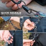 FEGVE Titanium Magnetic Quick Release Keychain Connector