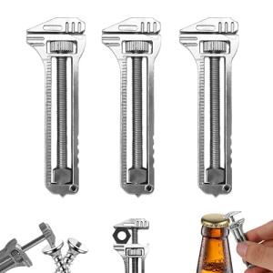 3-Piece Lightweight Titanium Multitool Keychain Set
