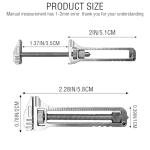 3-Piece Lightweight Titanium Multitool Keychain Set