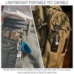 3-Piece Lightweight Titanium Multitool Keychain Set