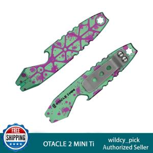 OKNIFE Otacle 2 Mini Titanium Bottle Opener Pry Bar