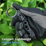 KANSEPT PryMate Blackwash Titanium Multitool with Accessories