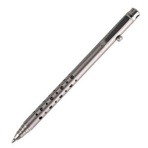 SmootherPro Titanium Bolt Action Pocket Pen
