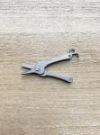 Lightweight Titanium Keychain Mini Folding Scissors
