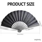 Wanersen Lightweight Titanium Folding Kung Fu Fan