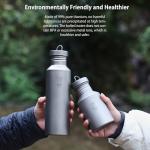 Keith Titanium Wide Mouth Water Bottle for Adventures