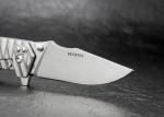 Genesis Titanium EDC Flipper Knife with Frame Lock