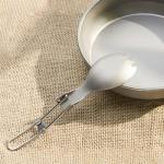 KEITH Titanium Folding Spork for Camping and Travel