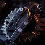Titanium Quick-Open Grouper Utility Pocket Fishing Knife