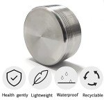 WANERSEN Titanium Waterproof EDC Pill Capsule Case