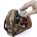 WANERSEN Titanium Waterproof EDC Pill Capsule Case