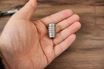 WANERSEN Titanium Paracord EDC Necklace Bead Stopper