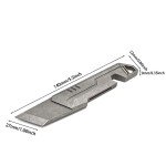 Titanium Pocket Multi Tool and Pry Bar