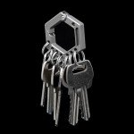 Titanium Hexagonal Keychain Pendant EDC Gadget