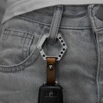 Titanium Hexagonal Keychain Pendant EDC Gadget