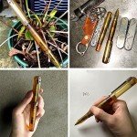 WANERSEN Featherlight Titanium Amber Signature Pen