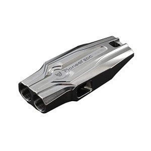 Titanium Survival Whistle Necklace - 120 Decibels