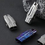 Titanium Survival Whistle Necklace - 120 Decibels