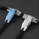 Titanium Survival Whistle Necklace - 120 Decibels