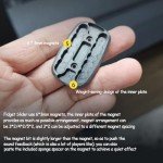 Titanium Fidget Slider EDC Toy - 360 Rotation