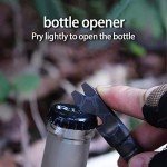 Titanium EDC Multi Tool: Prybar, Bottle Opener, Screwdriver