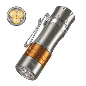 Wurkkos TS10 V2 Titanium Pocket Flashlight