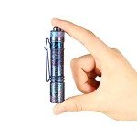 Titanium Mini Flashlight - 500 Lumens EDC Light