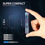 Titanium Mini Flashlight - 500 Lumens EDC Light